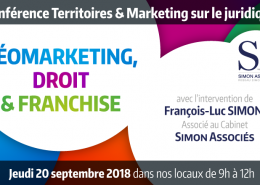 Conférence sur le juridique du 20 septembre 2018