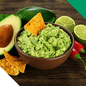 Guacamole Avocat transformé en guacamole