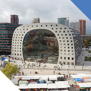 Rotterdam marché couvert Markthal